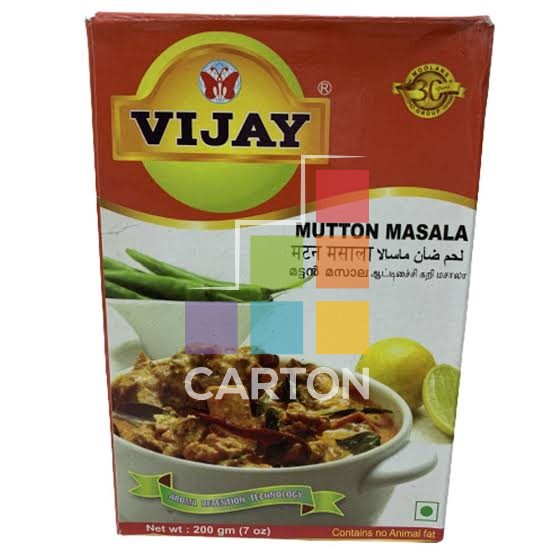 VIJAY MUTTON MASALA 12*200GM